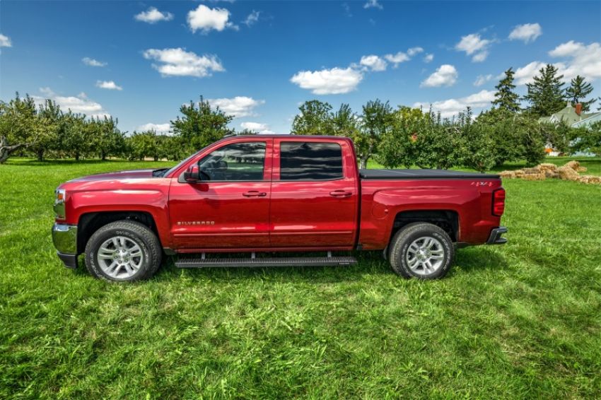 N-Fab GFC07QC-TX Growler Fleet 07-18 Chevy/GMC 1500 / 08-10 Chevy/GMC 2500 Quad Cab - Cab Length - Tex. Black