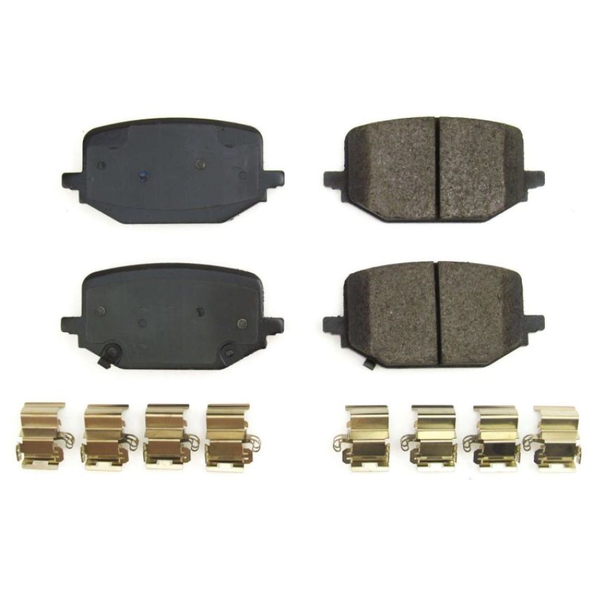 PowerStop 17-2231 PowerStop - Z17 Low-Dust Ceramic Brake Pads with Hardware