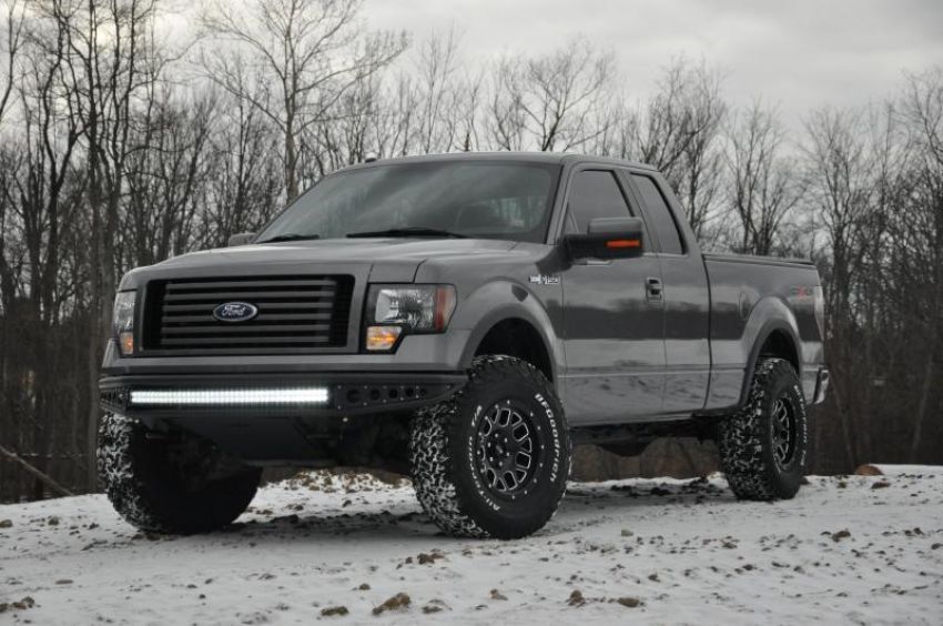 DV8 Offroad FBFF1-04 09-14 Ford F-150 Baja Style Front Bumper