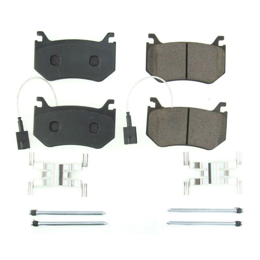 PowerStop 17-2043 PowerStop - Z17 Low-Dust Ceramic Brake Pads with Hardware