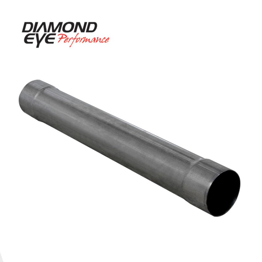 Diamond Eye Performance 510210 Diamond Eye MFLR RPLCMENT PIPE 4in 30in LENGTH SS MR400-SS