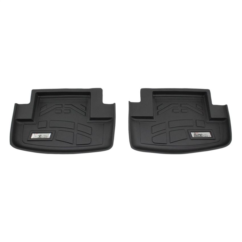 Westin 2015-2018 Ford Mustang Wade Sure-Fit Floor Liners 2nd Row - Black