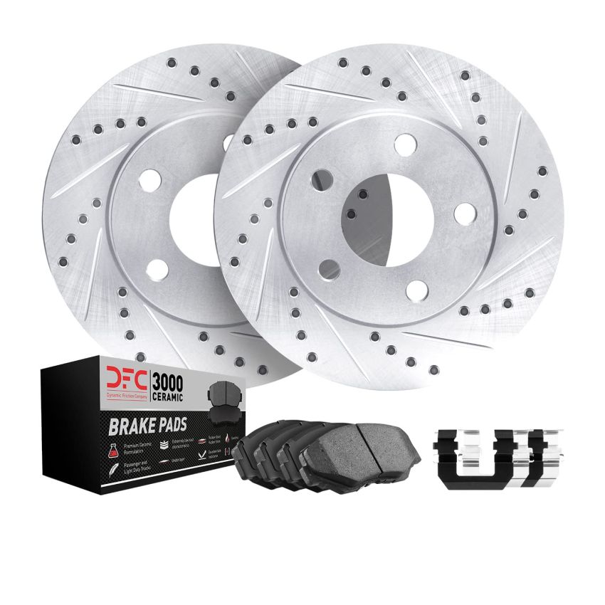Dynamic Friction 7312-80077 Rotor Kit