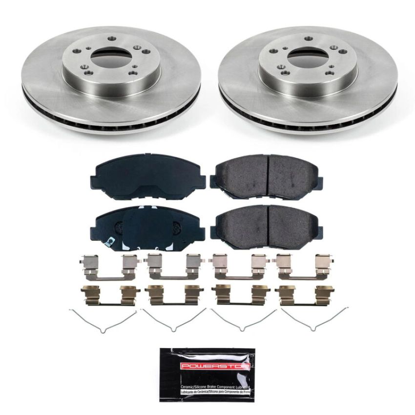 PowerStop KOE15407DK Power Stop 08-14 Scion xD Rear Autospecialty Drum Kit