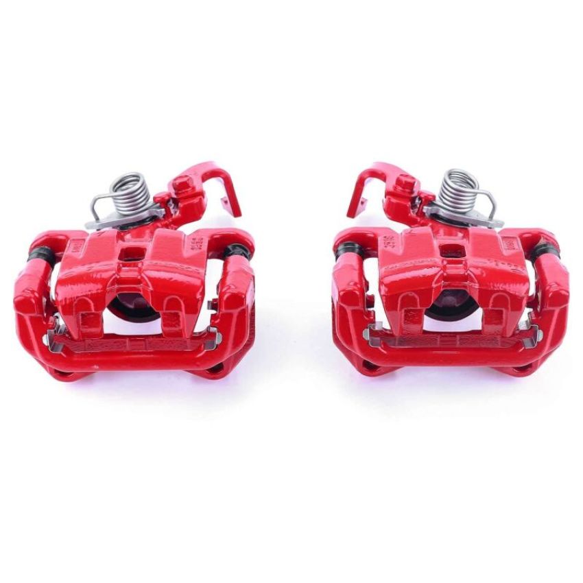 PowerStop S2858 Red Powder Coated Calipers