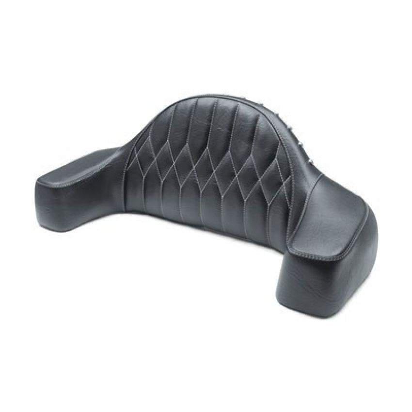 Mustang Motorcycle 76022WT Backrest Diamond