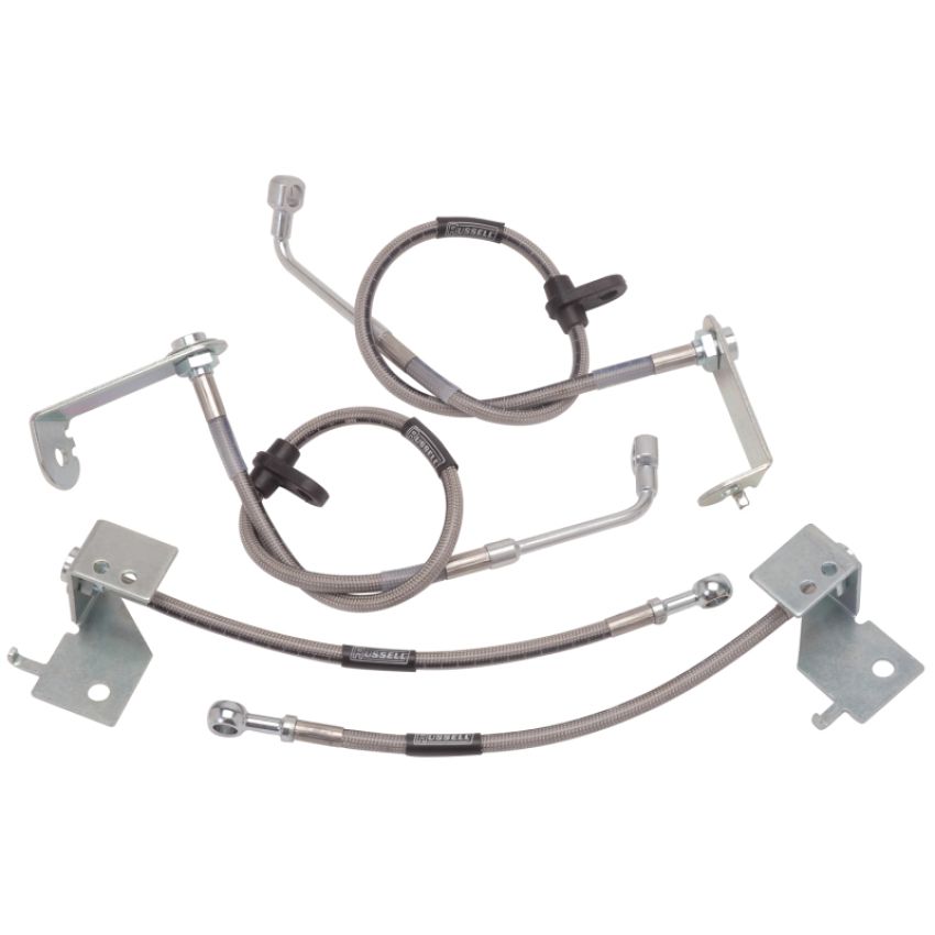 RUSSELL RUS693380 Brake Hose Kit 05-12 Mustang w/ ABS