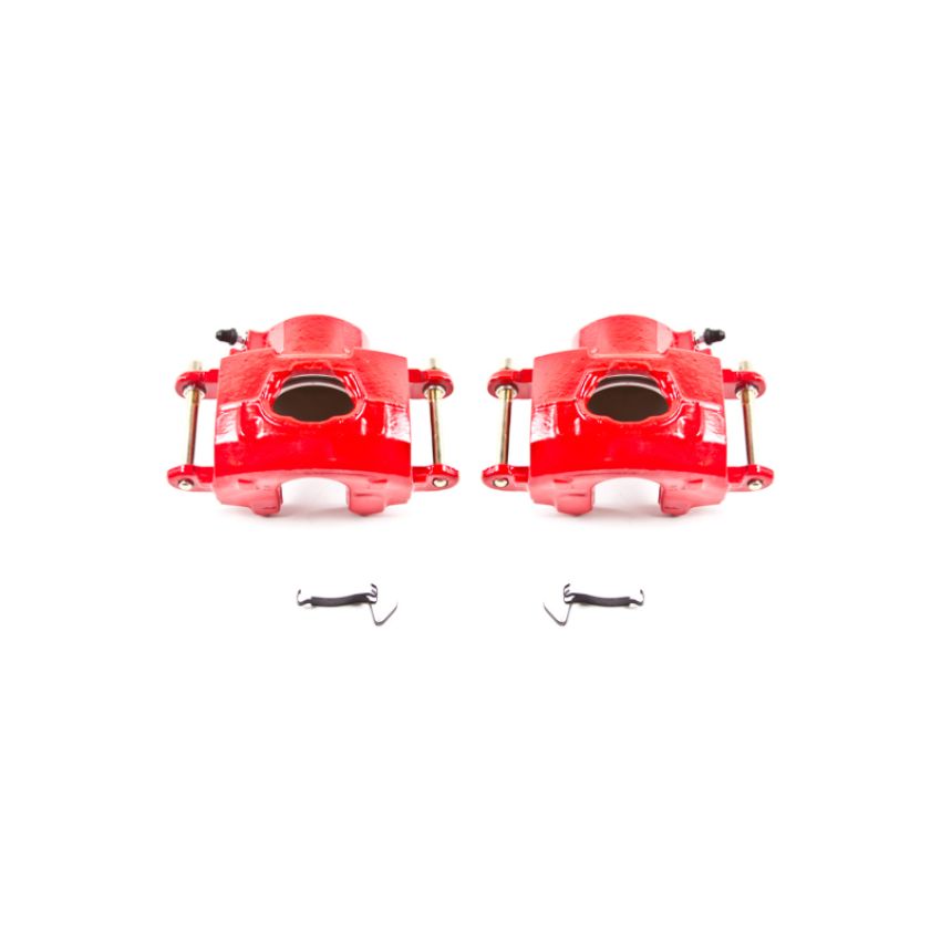 PowerStop S4020 Red Powder Coated Calipers