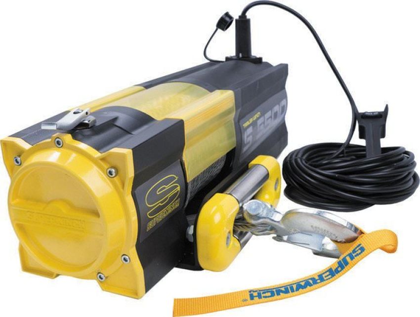 Superwinch 1455200 5500 LBS 12V DC 7/32in x 60ft Steel Rope S5500 Winch