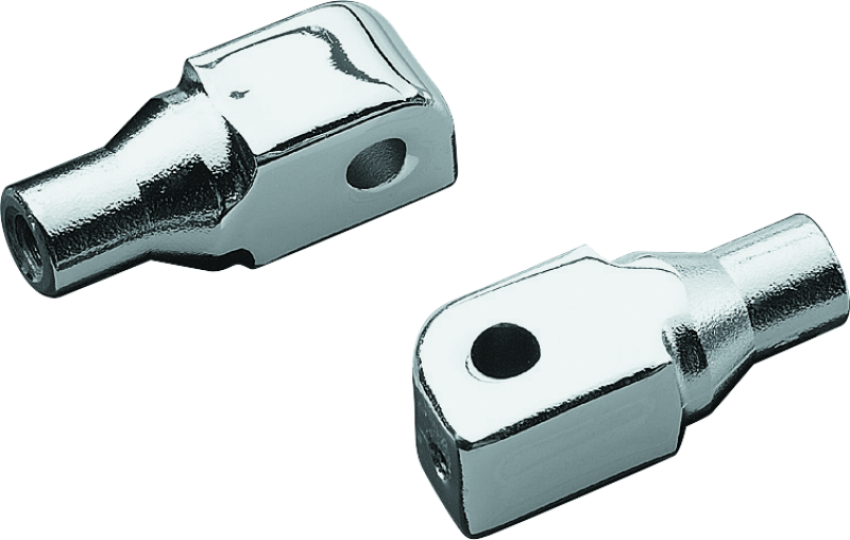 Kuryakyn 8802 Tapered Peg Adapter Honda Rear Chrome