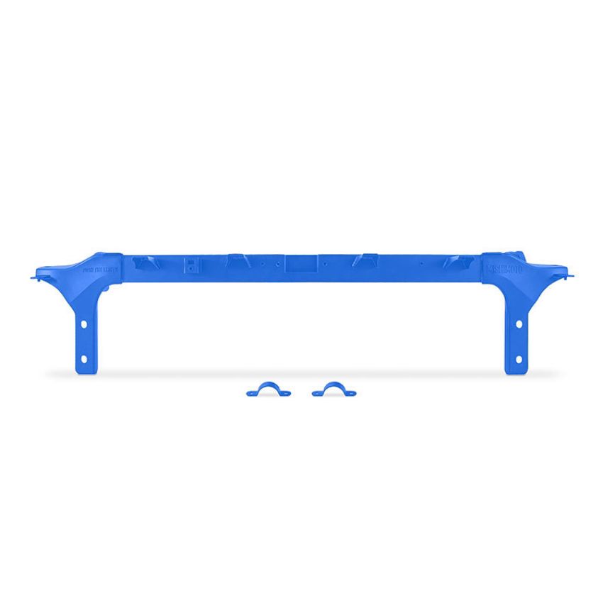 Mishimoto MMUS-F2D-11MWBL 2011-2016 Ford 6.4L Powerstroke Upper Support Bar - Micro-Wrinkle Blue