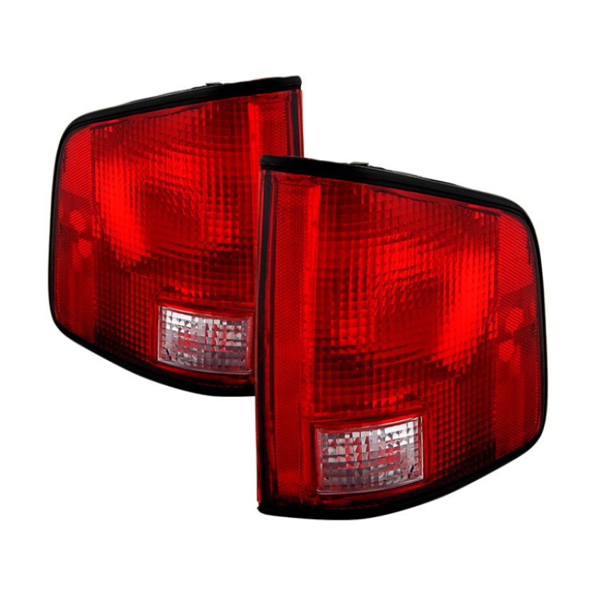 SPYDER 9029790 Xtune Chevy S10 94-04 w/ Black Edge OE Style Tail Lights OEM ALT-JH-CS1094-OE-RC