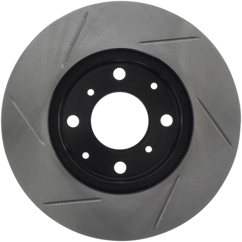 Stoptech 126.40023SL Power Slot 93-00 Honda Civic DX w/ Rr Drum Brakes Front Left Rotor