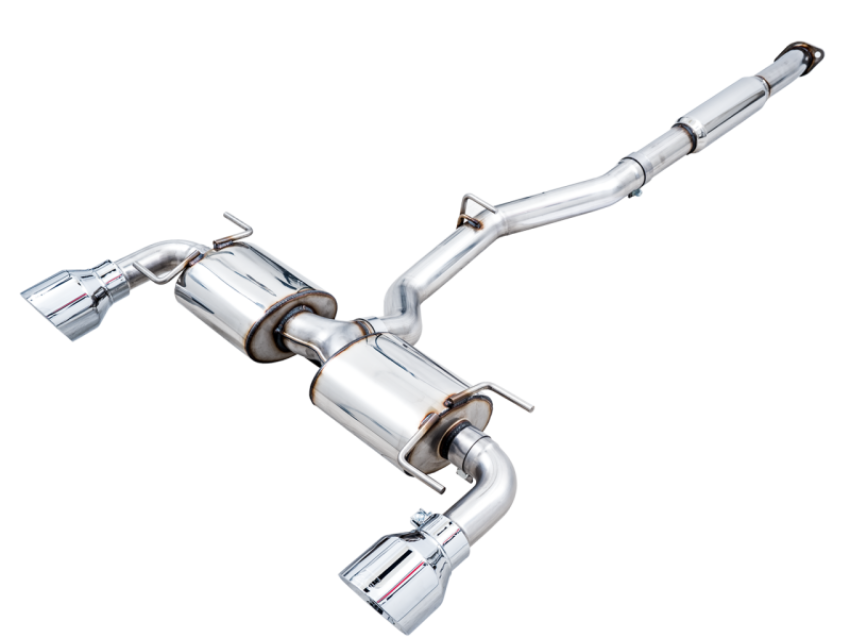 AWE Tuning 3015-32486 AWE Subaru BRZ/ Toyota GR86/ Toyota 86 Touring Edition Cat-Back Exhaust- Chrome Silver Tips