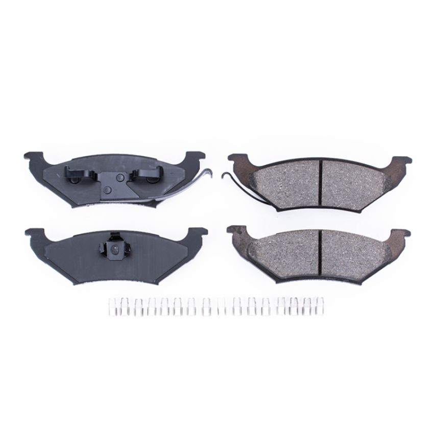 PowerStop 17-544 PowerStop - Z17 Low-Dust Ceramic Brake Pads with Hardware