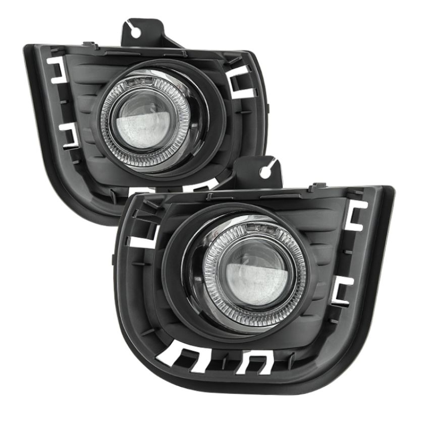 SPYDER 5082701 Halo Projector Fog Lights w/Switch - Clear