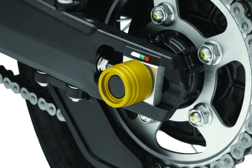 Kuryakyn 3830 Rear Axle Slide CRF1000L/Adventure Gold