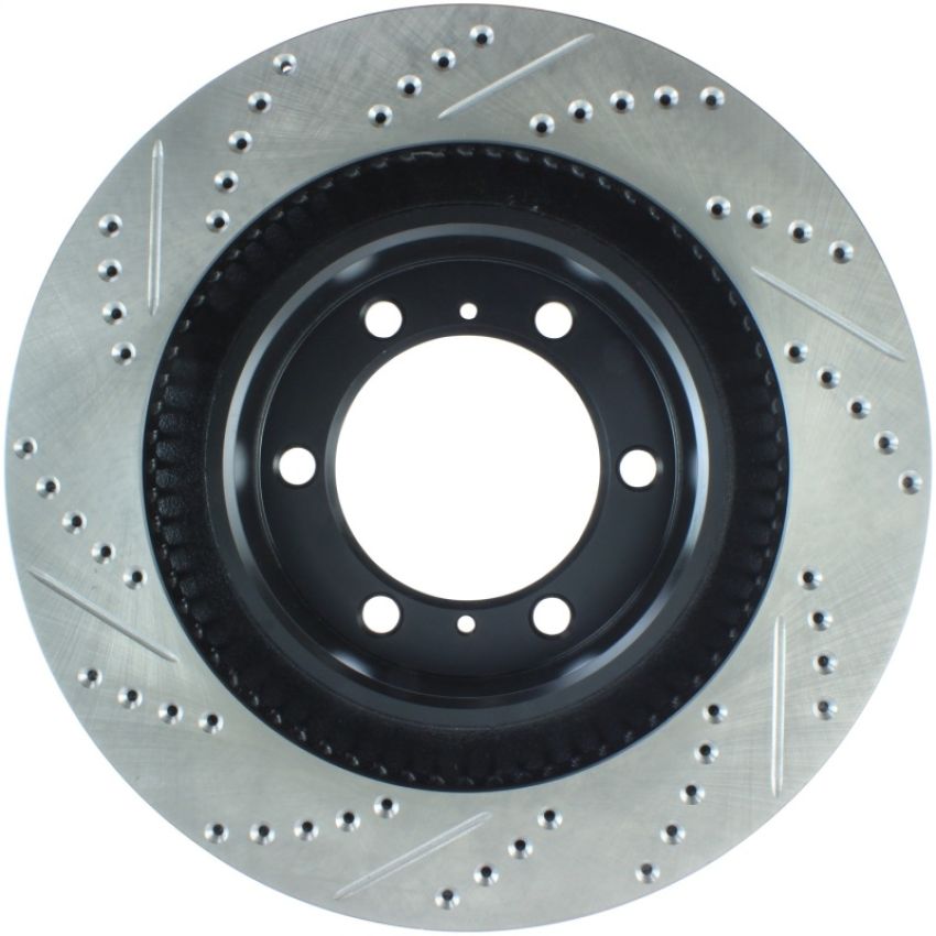 Stoptech 127.44174L Slotted & Drilled Sport Brake Rotor