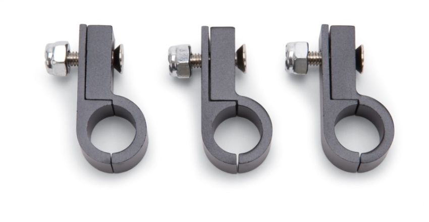 Russell 654263 Performance Aluminum -8AN Line Clamp Black Anodized Finish