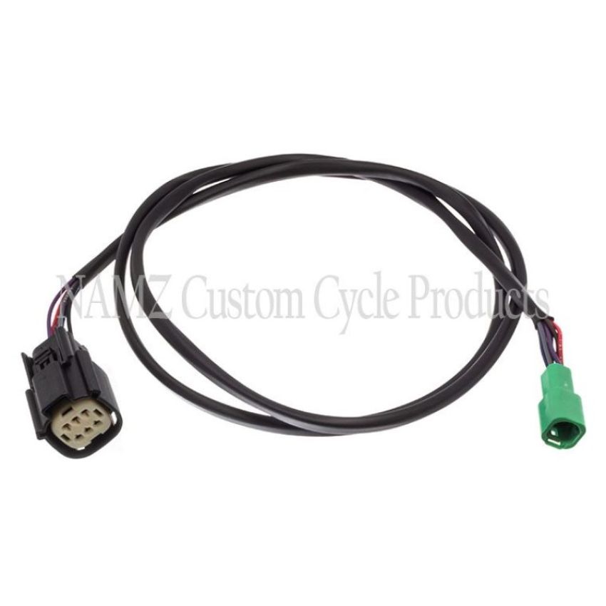 NAMZ NTBW-4202 14-15 V-Twin FL Models (Up to 20in. Tall Handlebars) Plug-N-Play Throttle-By-Wire Harness