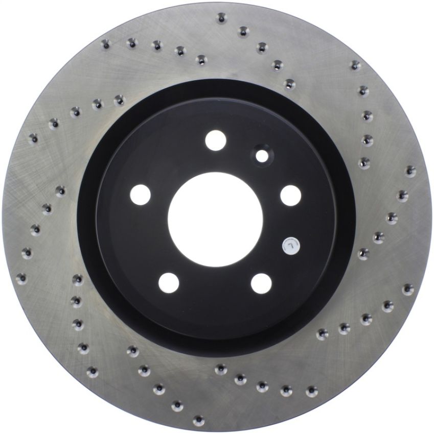 Stoptech 128.61102L Drilled Sport Brake Rotor