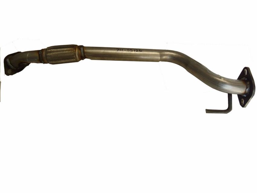 AB Catalytic 741-55-126 Direct-Fit Front Pipe Left Side