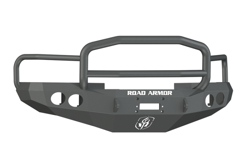 Road Armor 47015B 97-01 Dodge 1500 Stealth Front Winch Bumper w/Lonestar Guard - Tex Blk