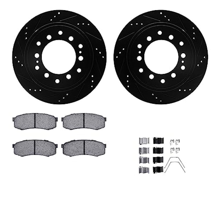 Dynamic Friction 8512-76100 Rotor Kit