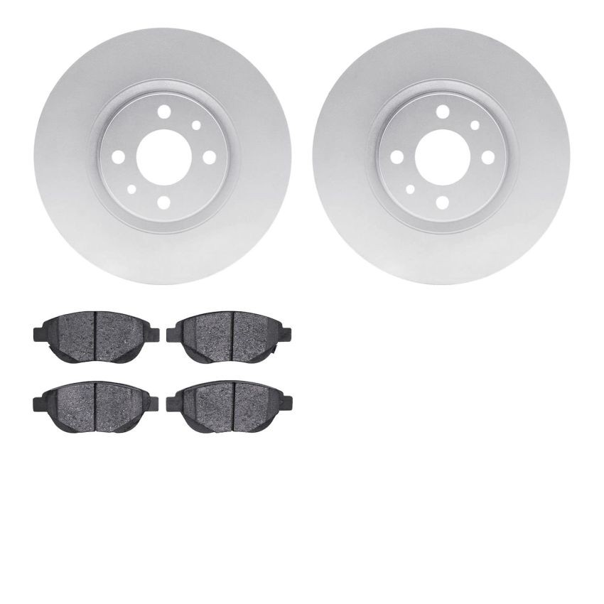Dynamic Friction 4502-07010 Rotor Kit