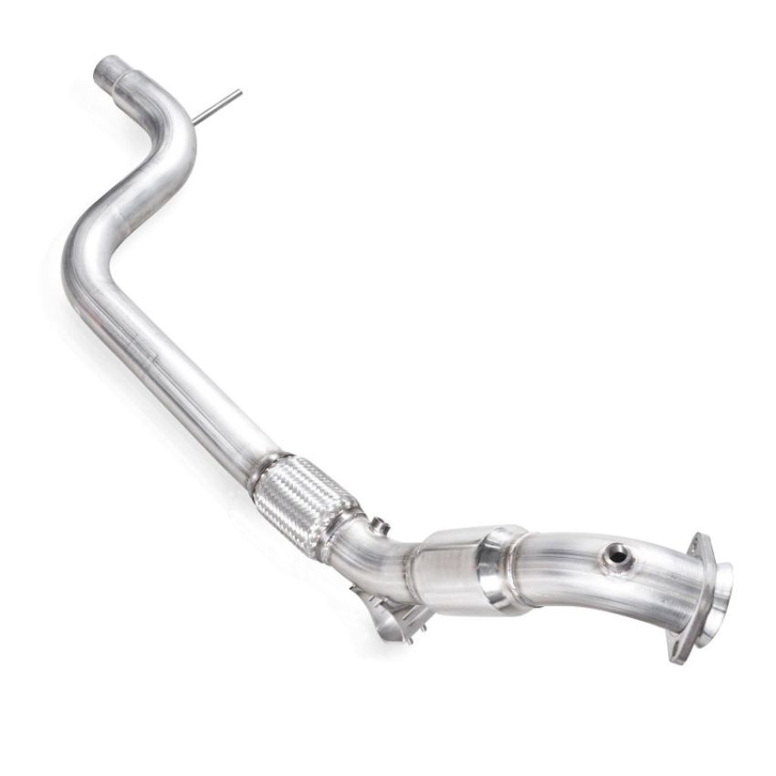 Stainless Works M15EDPCAT 2015-16 Mustang Downpipe 3in High-Flow Cats Factory Connection