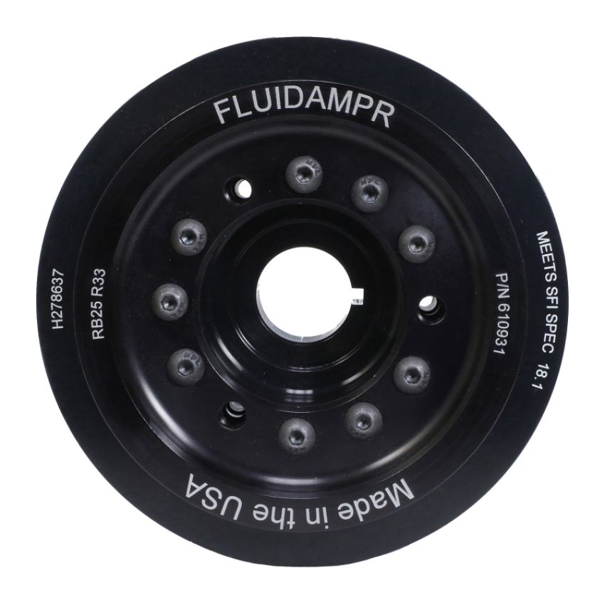 Fluidampr 610931 Harmonic Balancer - Fluidampr-RB25DET NON NEO