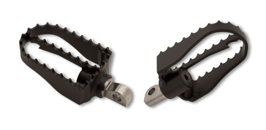 Burly Brand B13-1010B Pegs MX Black (Mini)