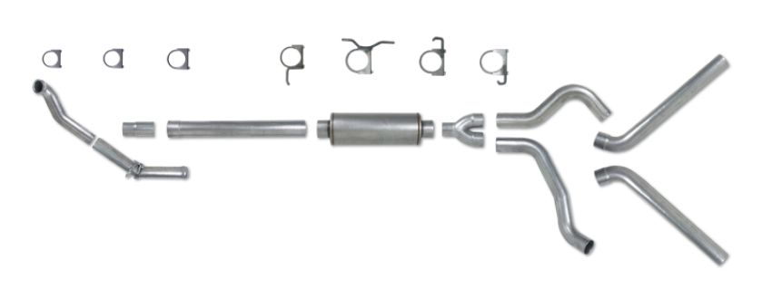 Diamond Eye Performance K4308A Diamond Eye KIT 4in TB DUAL AL: 94-97 FORD 7.3L F250/F350 PWRSTROKE NFS W/ CARB EQUIV STDS