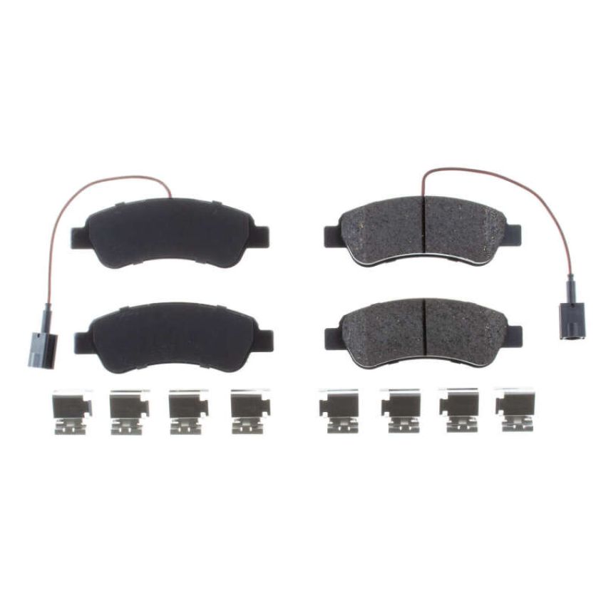 PowerStop 17-1490 PowerStop - Z17 Low-Dust Ceramic Brake Pads with Hardware