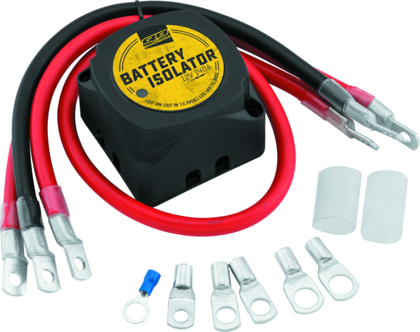QuadBoss 608822 Dual Battery Isolator W/Kit
