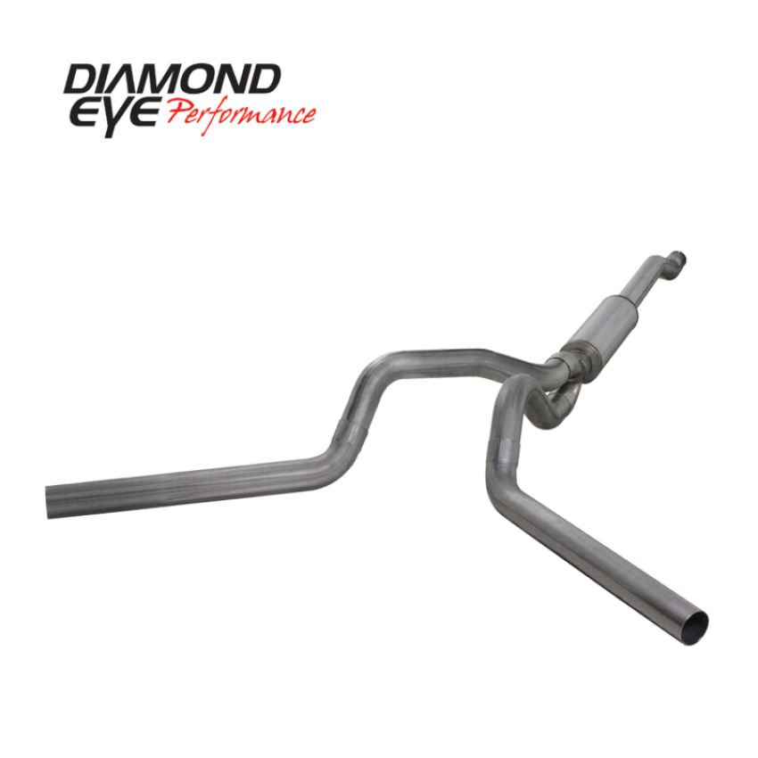 Diamond Eye Performance K4340S Diamond Eye KIT 4in CB DUAL SS: 03-07 FORD 6.0L F250/F350