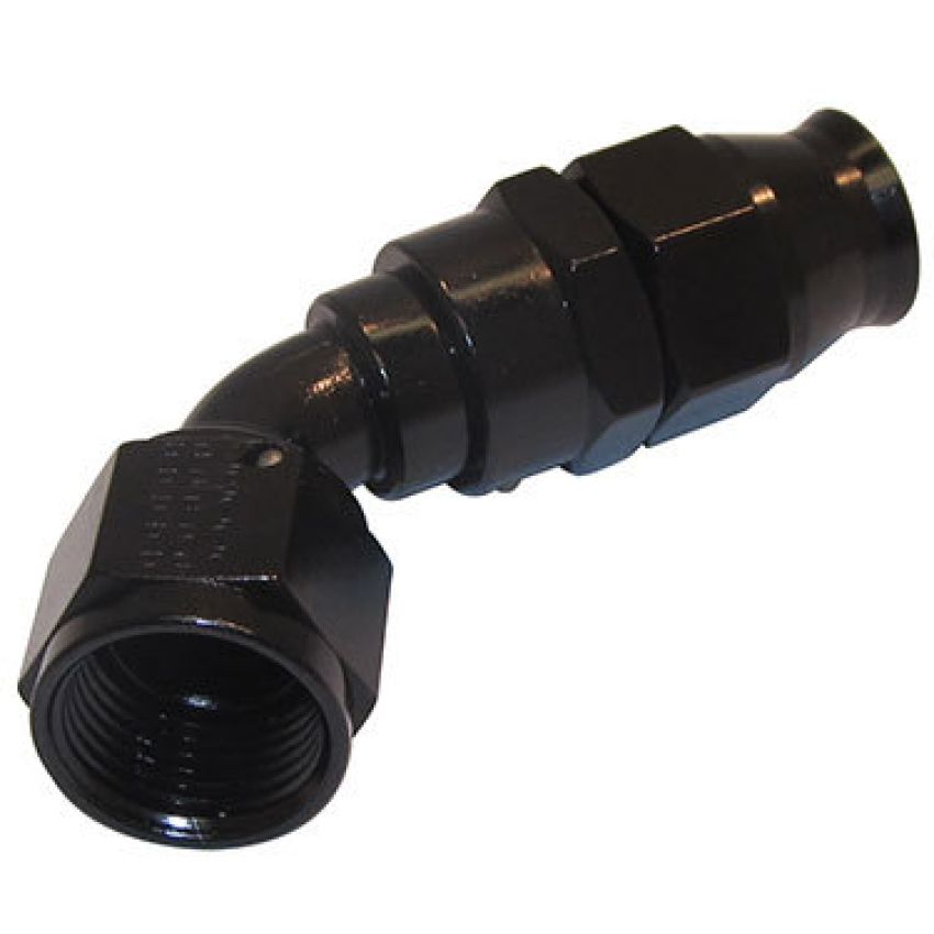 FRAGOLA FRG686012-BL Hose Fitting #12 60 Deg PTFE Black