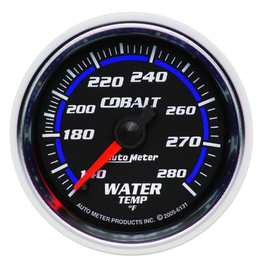 2-1/16in C/S Water Temp Gauge 140-280