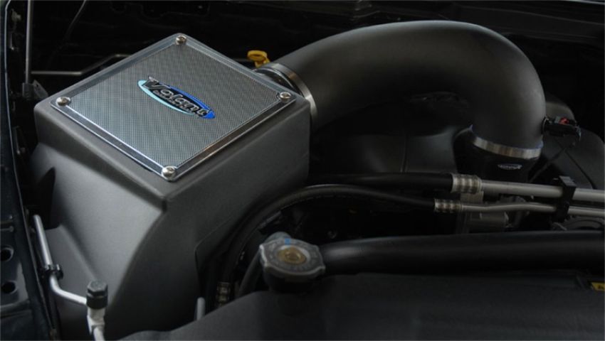 Volant 160576 Volant air intake systems utilize a high-velocity venturi filter adapter which provides a smooth transition through the MAF sensor into the intake tube for a much needed airflow improvement over the factory rubber tubing and resonator box.