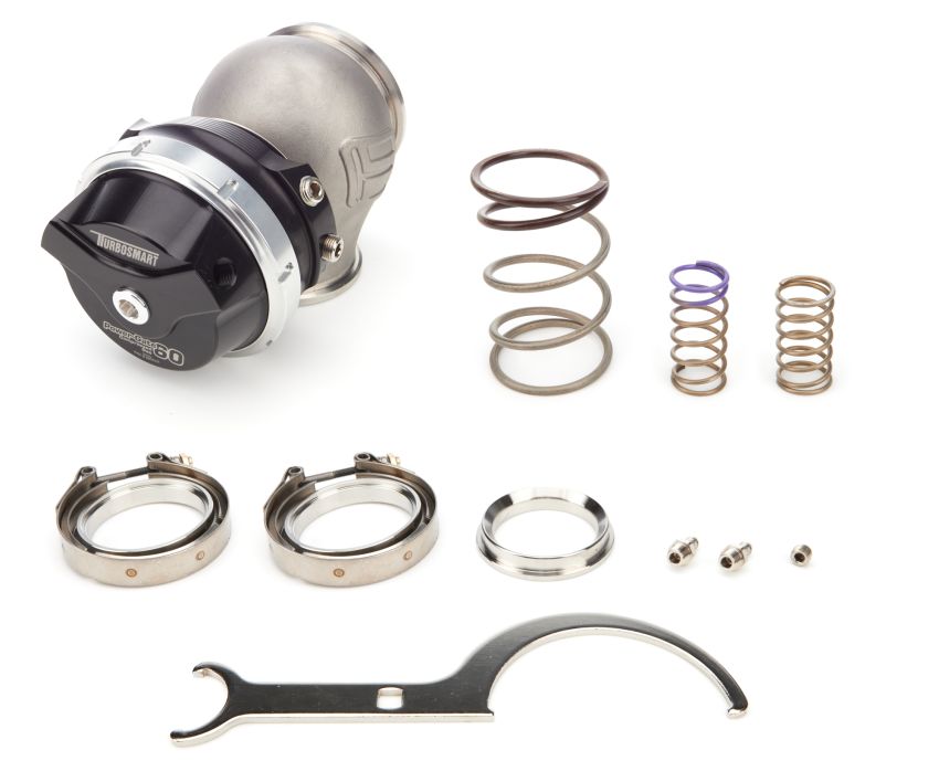 Turbosmart GenV WG60 Powergate 60 Compressed Gas 7psi - Black