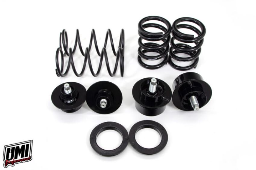 UMI Performance 206575-1-B 82-92 GM F-Body Front and Rear Weight Jack Kit Street