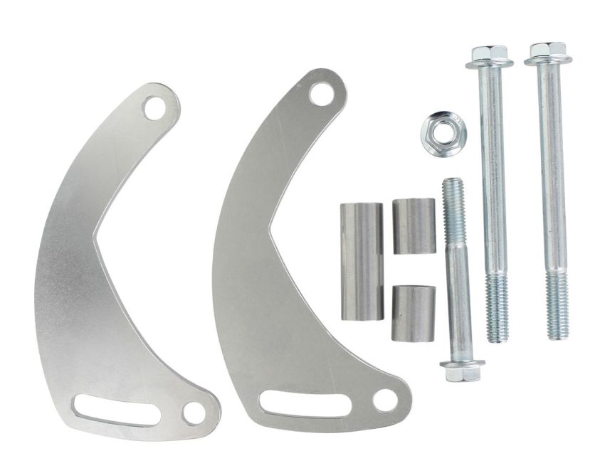 POWERMASTER PWM860 Low Mount Alternator Bracket Kit GM LS1 LH