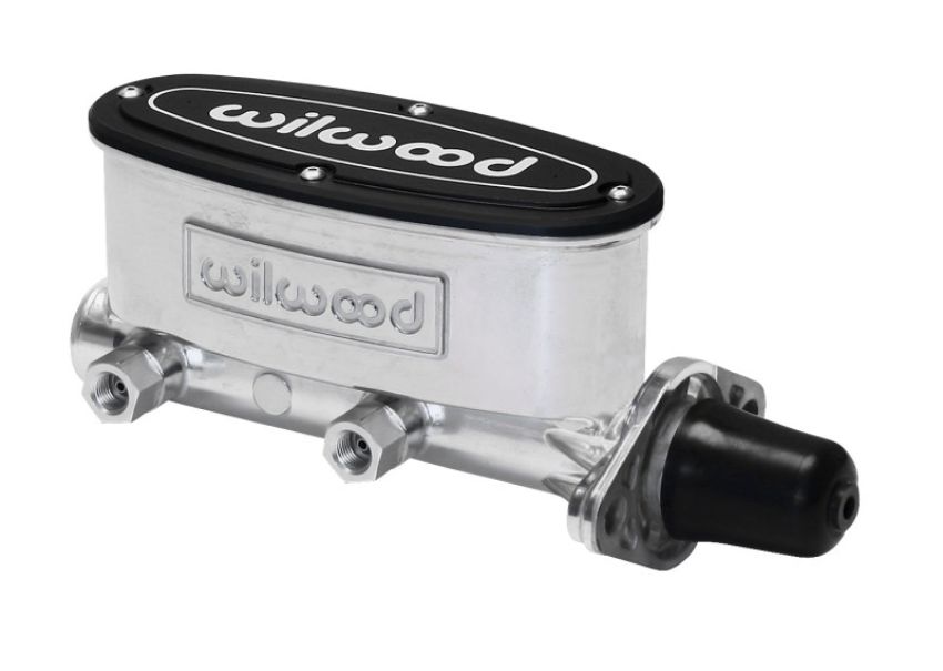 Wilwood 260-8555-P High Volume Tandem Master Cylinder - 1in Bore Ball Burnished