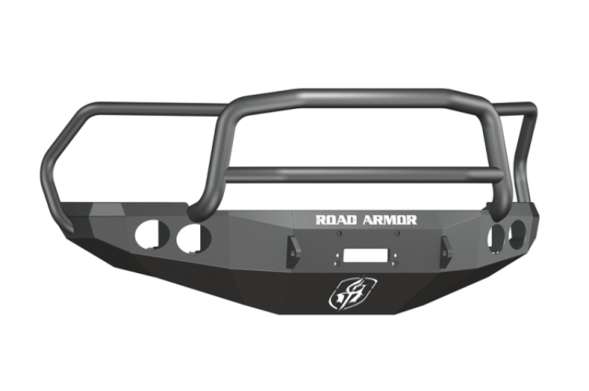 Road Armor 40805B 10-18 Ram 2500 Stealth Front Winch Bumper w/Lonestar Guard - Tex Blk