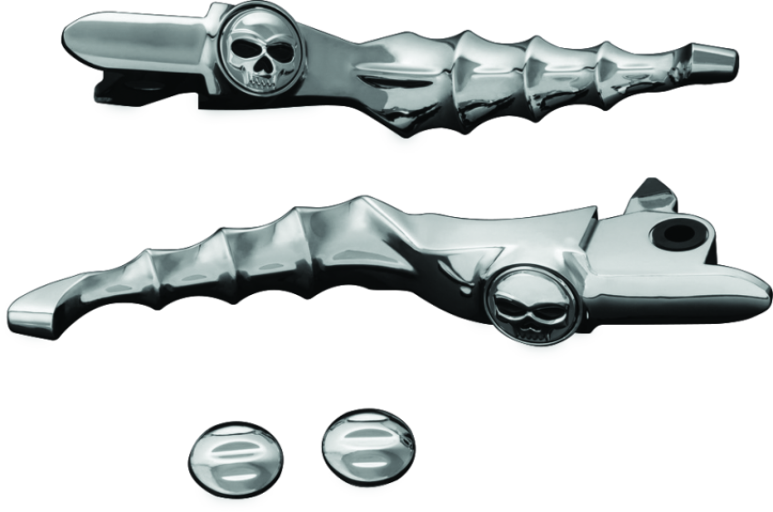 Kuryakyn 1721 Zombie Levers 14-16 Touring Chrome