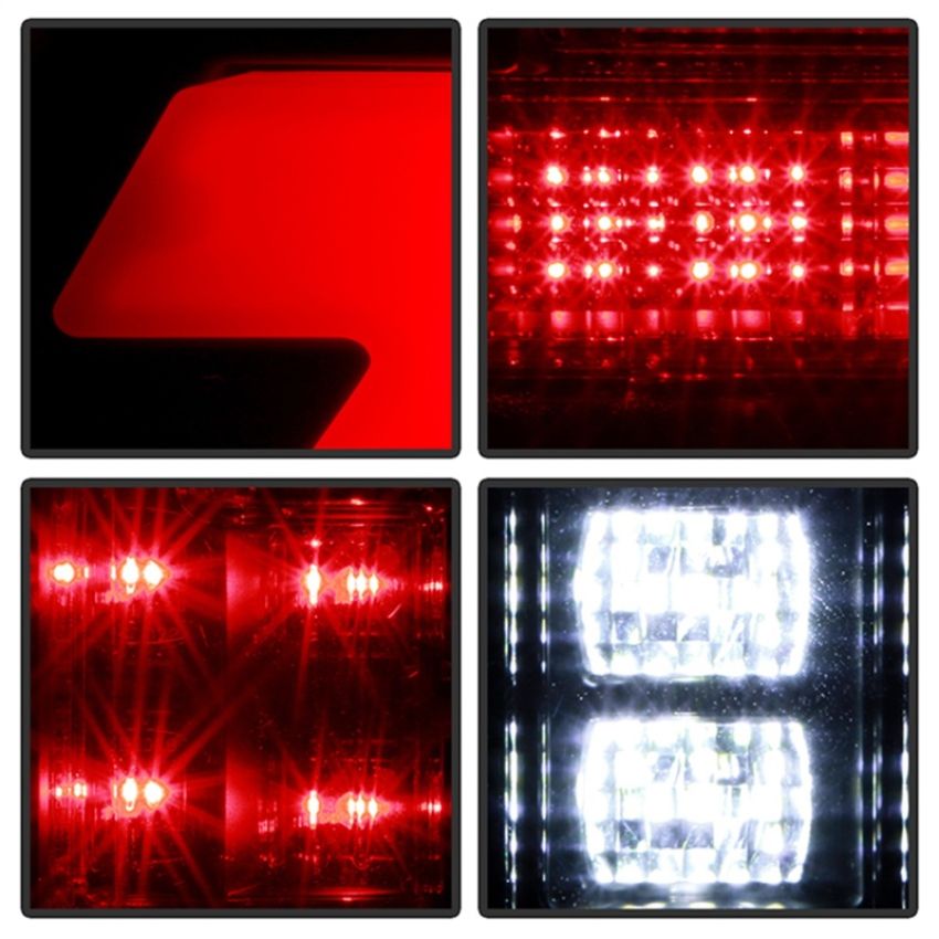 SPYDER 5088772 LED Tail Lights - Black