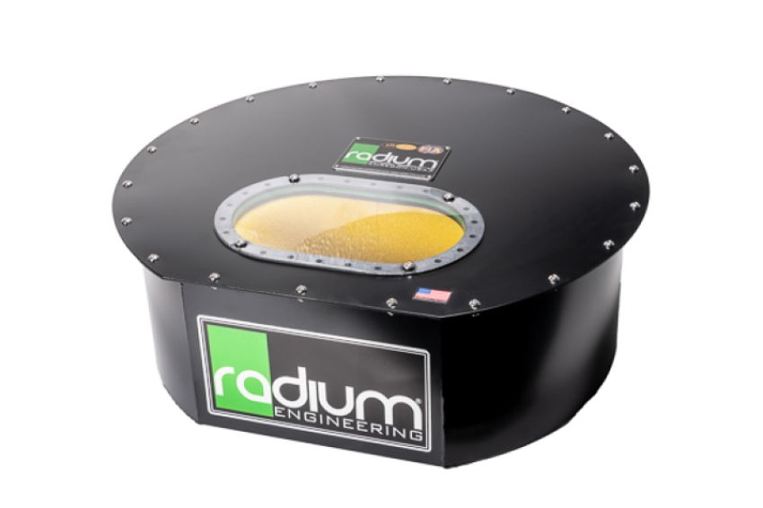 Radium Engineering 20-0611 R10.5A RADIUM FUEL CELL, 10.5 GALLON, SPARE TIRE