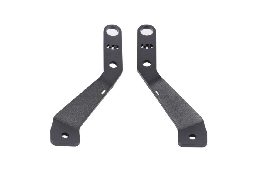 LP Aventure FLP-RAV4-19-HBL+OPC 2019 Toyota RAV4 Hood Light Brackets - Powder Coated (Pair)