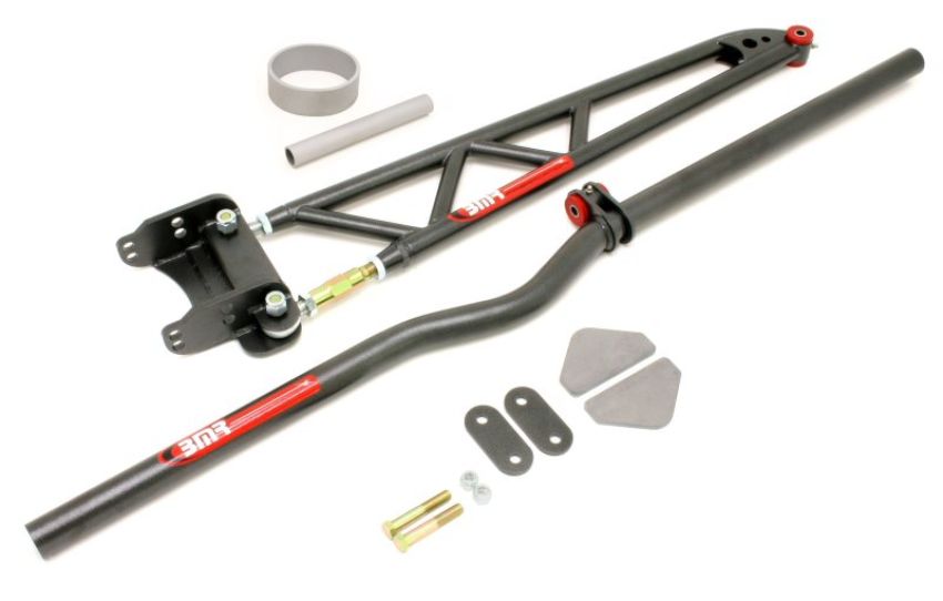 BMR Suspension XTA001H BMR 82-02 3rd Gen F-Body Chrome Moly Adj. Xtreme Torque Arm Kit - Black Hammertone