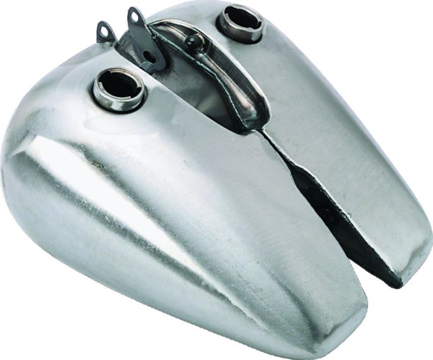Bikers Choice 488806 36-84 Big Twin 5 Gallon Fatbob Tanks Cam Style Caps 22MM Petcock Pr